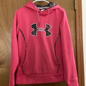 Under Armour camouflage detail hoodie
